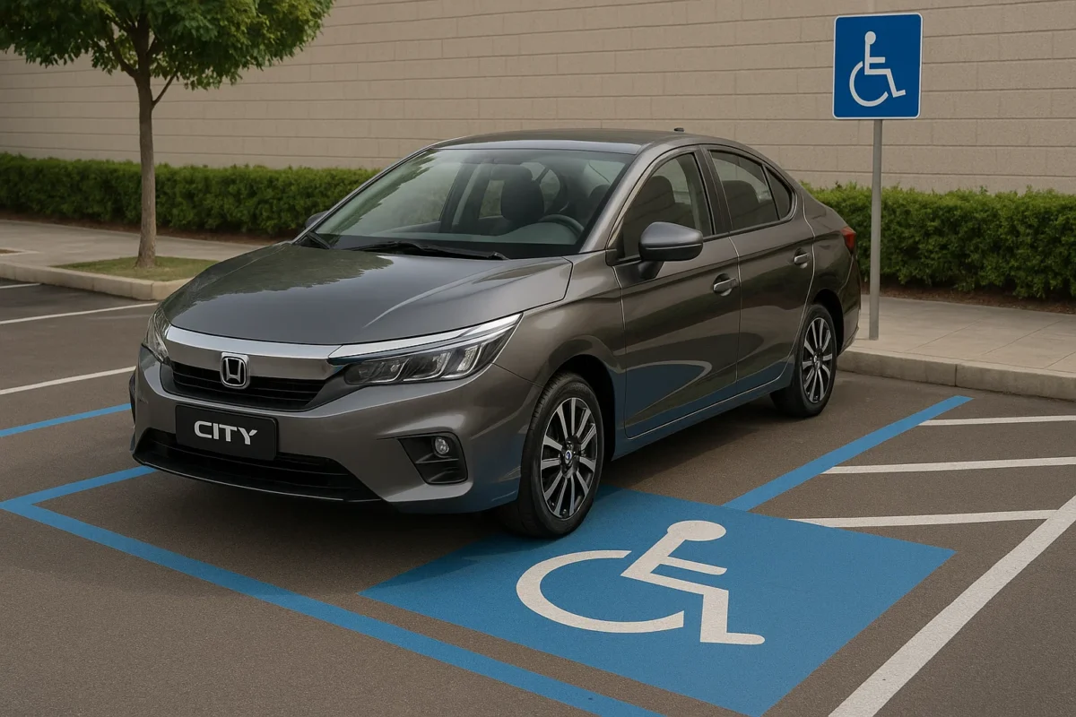 Honda City tem desconto extra de R$ 14 mil para público PcD