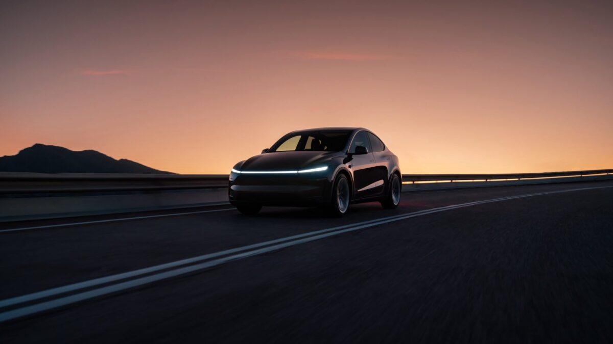 Model Y em testes - Foto: Divulgação