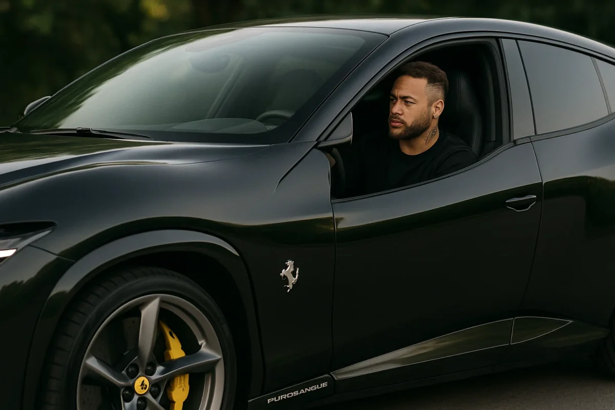 Neymar compra novo carro raríssimo de R$ 7,5 milhões