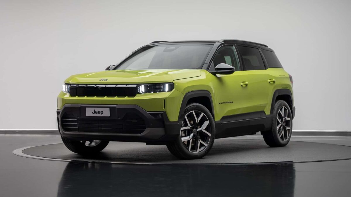 Novo Jeep Compass com tração integral apenas na variante elétrica- Foto: Divulgação
