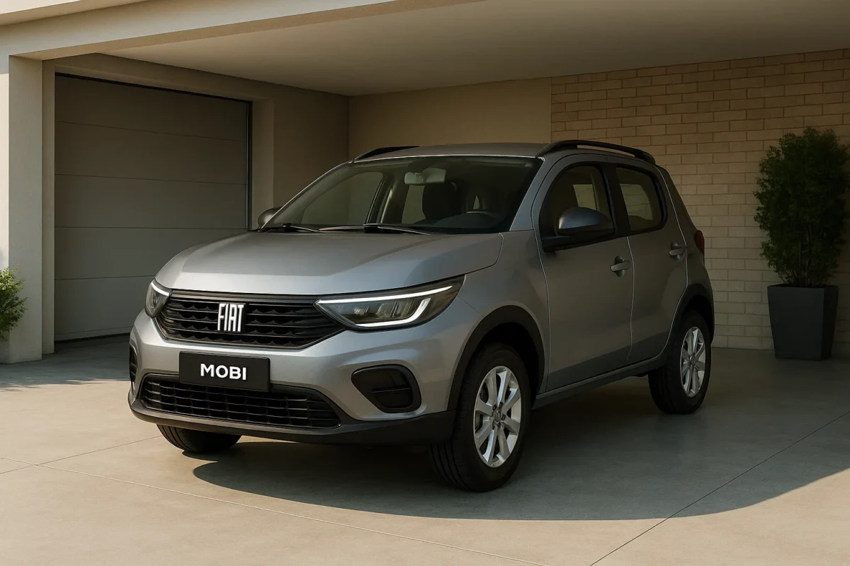 Pensando em comprar um Fiat Mobi 2025? Saiba quanto custa manter o hatch por ano