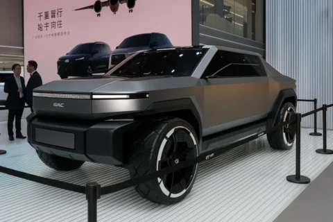 GAC Pickup 01: Tesla Cybertruck chinesa tem venda global confirmada e preço de R$ 400 mil