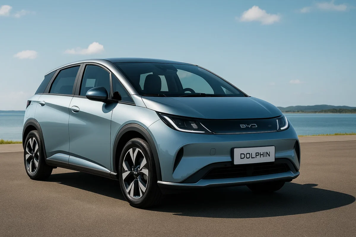 BYD Dolphin passa por nova atualização e traz mini geladeira no console central