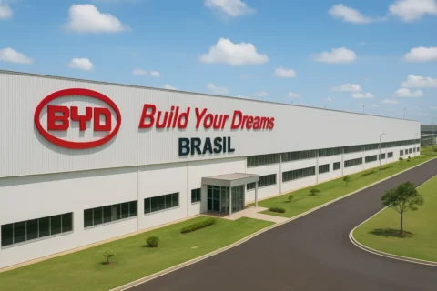 Após atrasos, BYD informa nova data oficial para a produção de carros no Brasil