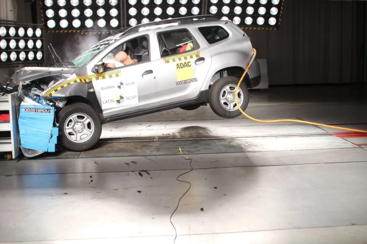 Renault Duster leva 0 estrelas em teste de segurança - Foto: Divulgação/ Latin Ncap