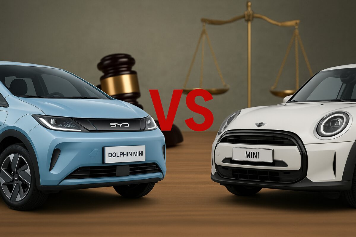 BMW processa BYD por violação de marca com Dolphin Mini