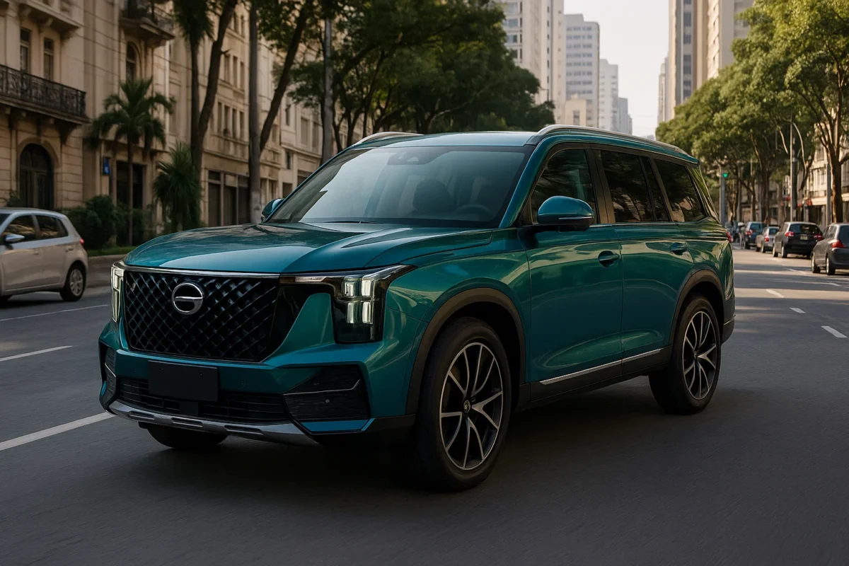 Flagra: carros da GAC antecipam a chegada da marca chinesa no Brasil