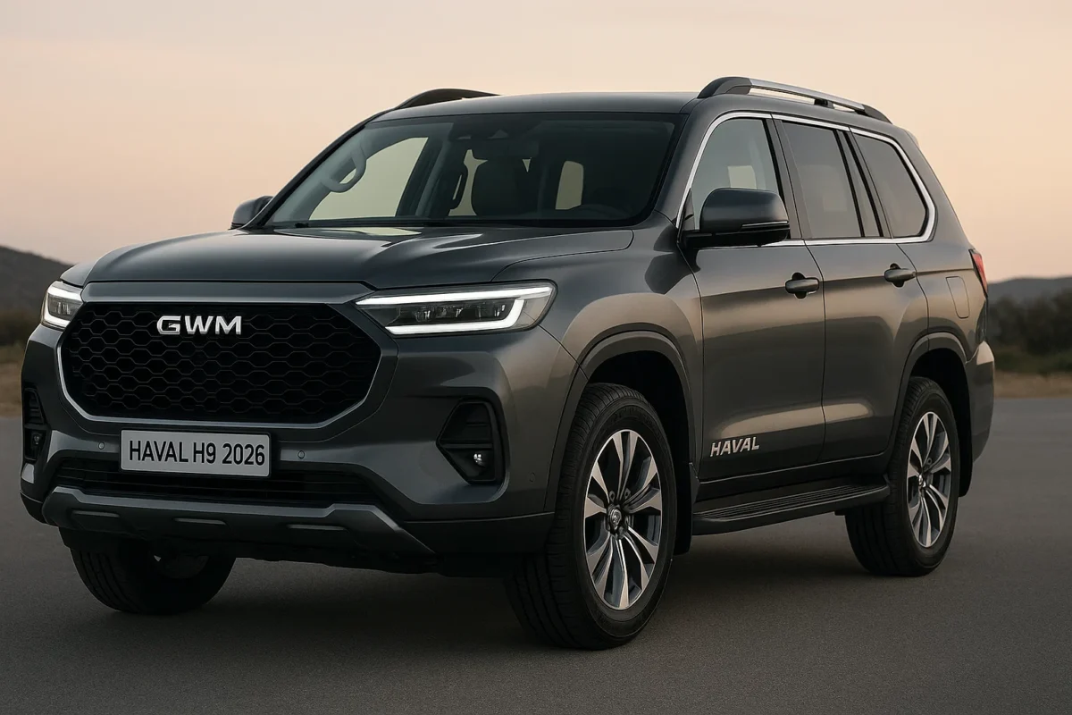 GWM Haval H9 produzido no Brasil tem visual inédito e motor a diesel