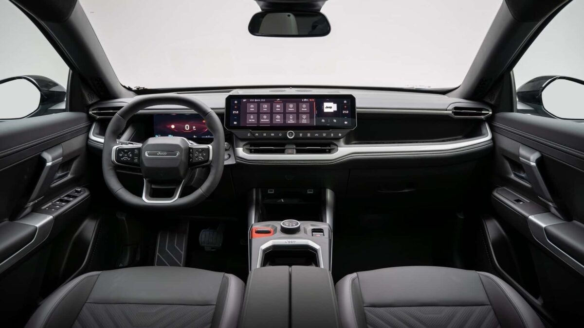 Novo Jeep Compass interior - Foto: Divulgação