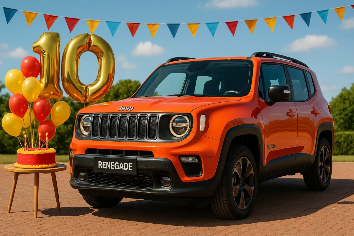 Jeep Renegade faz 10 anos e ganha de presente nova geração