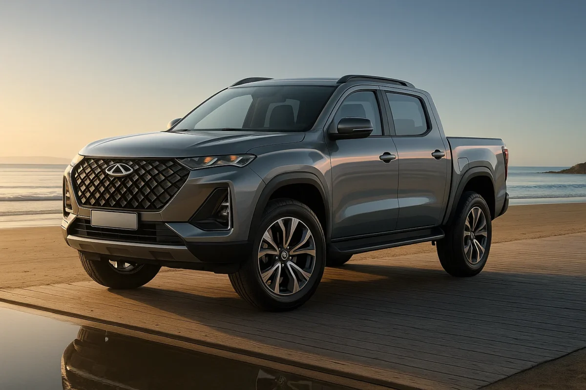 Chery registra picape híbrida para desbancar Toyota Hilux