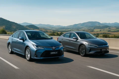 Novo Corolla GLi híbrido custa R$ 128 mil e tem BYD King como alvo