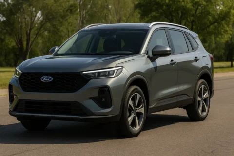 Flagra: Ford Territory 2026 terá versão híbrida inédita para brigar com BYD