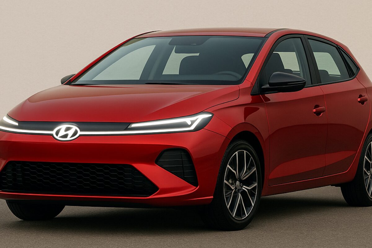 Novo Hyundai HB20 - Imagem gerada por IA - Foto: Garagem360