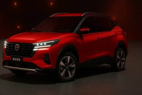 Novo Nissan Kicks 2026 chega por R$ 150 mil e traz botões de câmbio e motor turbo