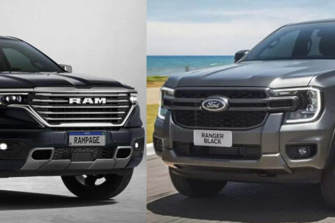 Ford Ranger Black custa o mesmo que a Ram Rampage, mas ganha de 10 a 0