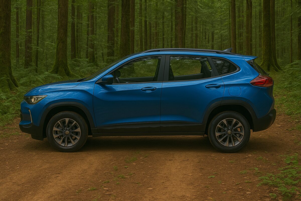 Reestilização do Chevrolet Tracker 2026 - Projeção feita por IA - Foto: Garagem360