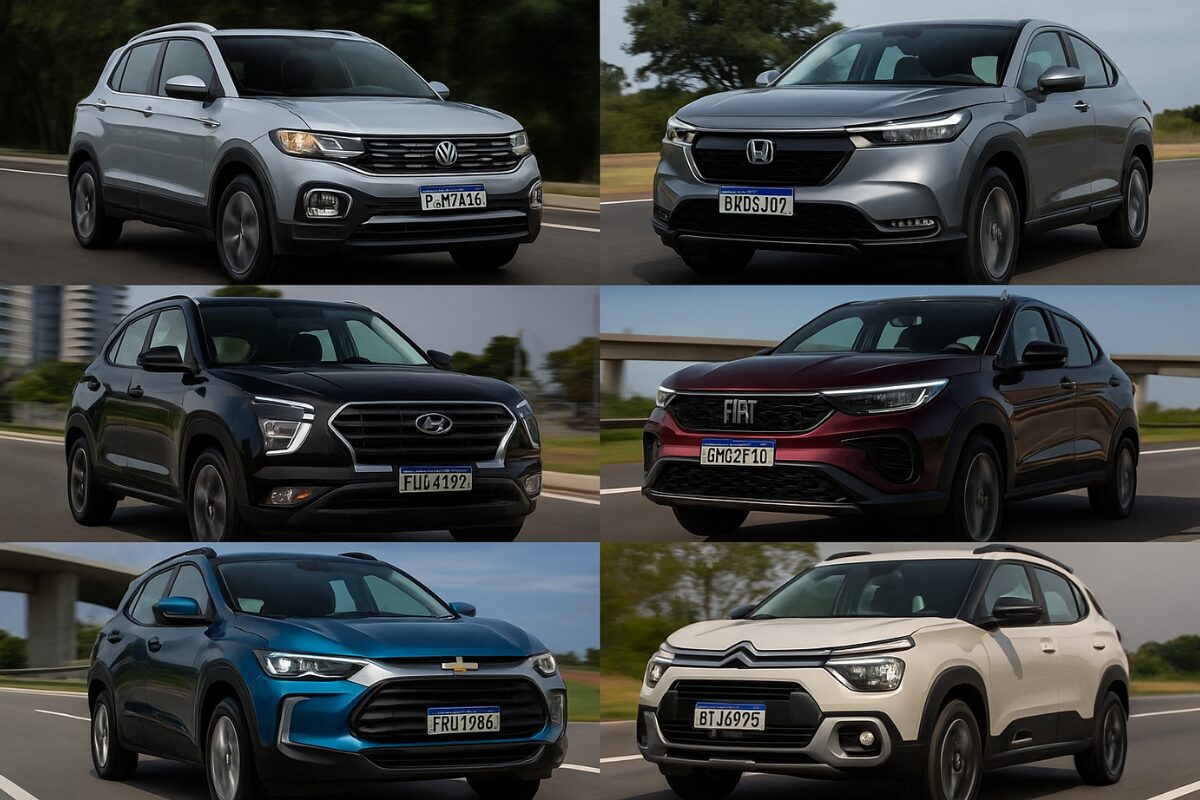 De T-Cross a Tracker: os SUVs compactos mais vendidos de abril