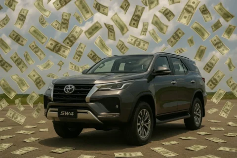 Toyota SW4 tem novo aumento e agora custa quase meio milhão de reais