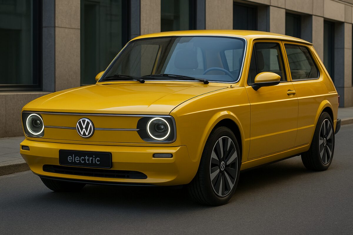 Volkswagen Brasília elétrica - Imagem gerada por IA - Foto: Garagem360