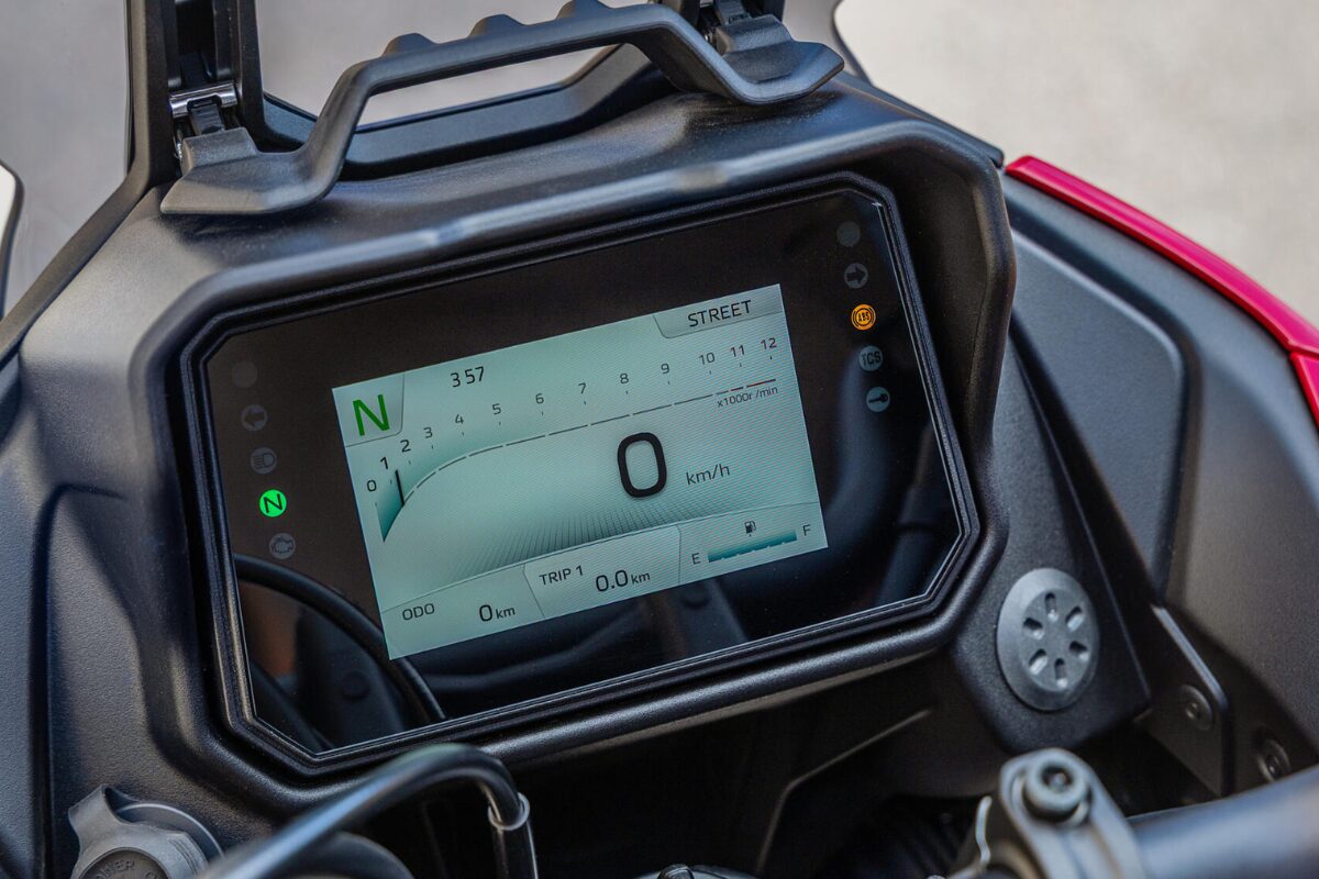 Tecnologia é um dos pontos fortes da nova Yamaha Tracer 7 - Foto: divulgação