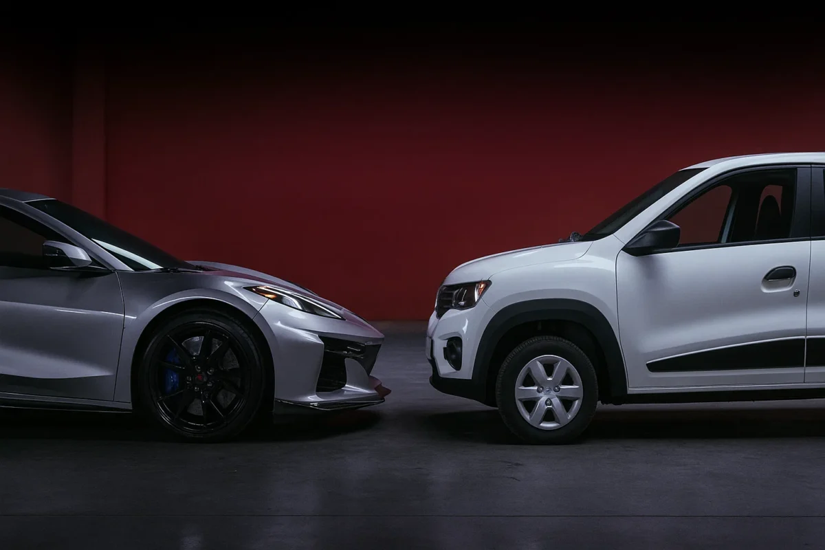Novo Corvette consome por minuto o mesmo que o Renault Kwid consome em 23 quilômetros