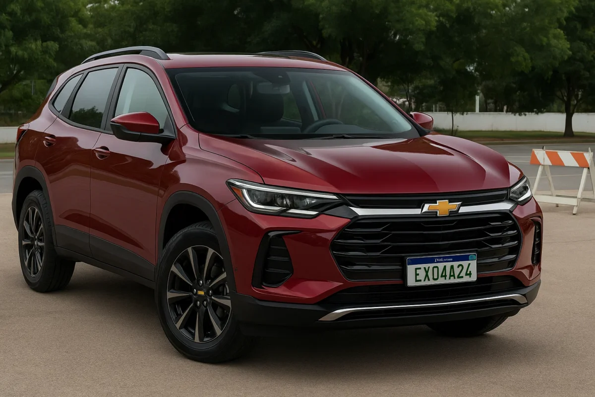 Novo Chevrolet Tracker 2026 - Imagem gerada por I.A para o Garagem360