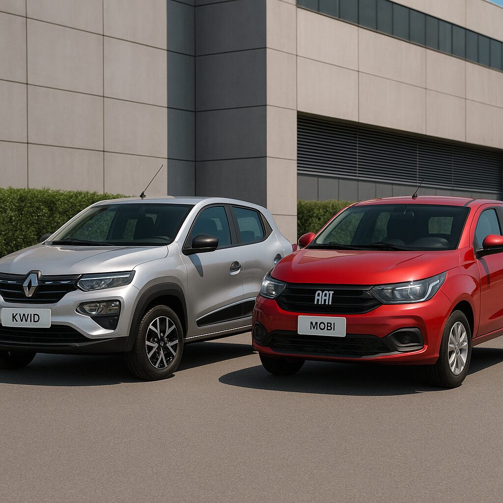 Esses são os carros mais baratos recém lançados em 2025; preços que cabem no seu bolso