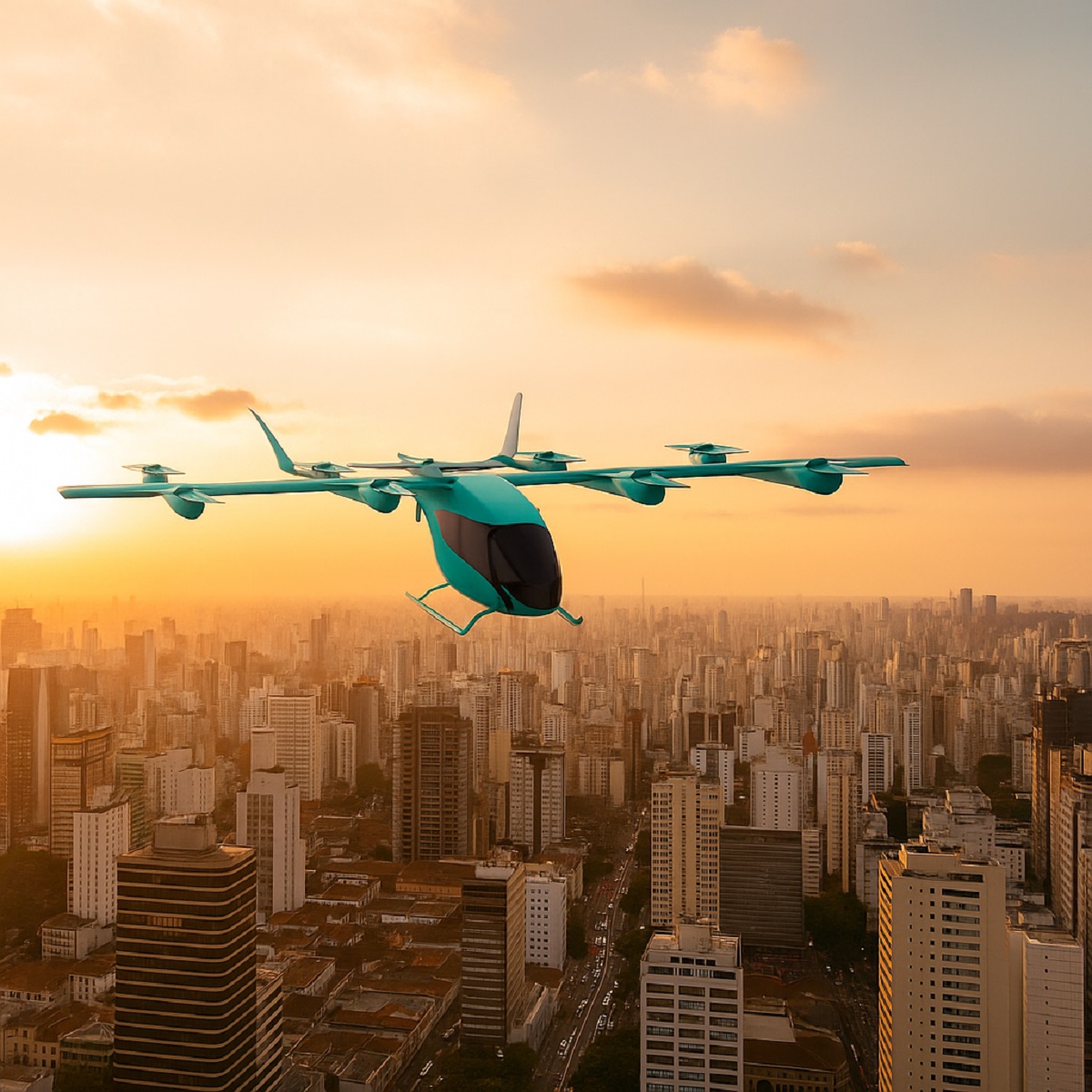 Embraer prevê 30 mil carros voadores até 2045 e mira mercado brasileiro de mobilidade aérea