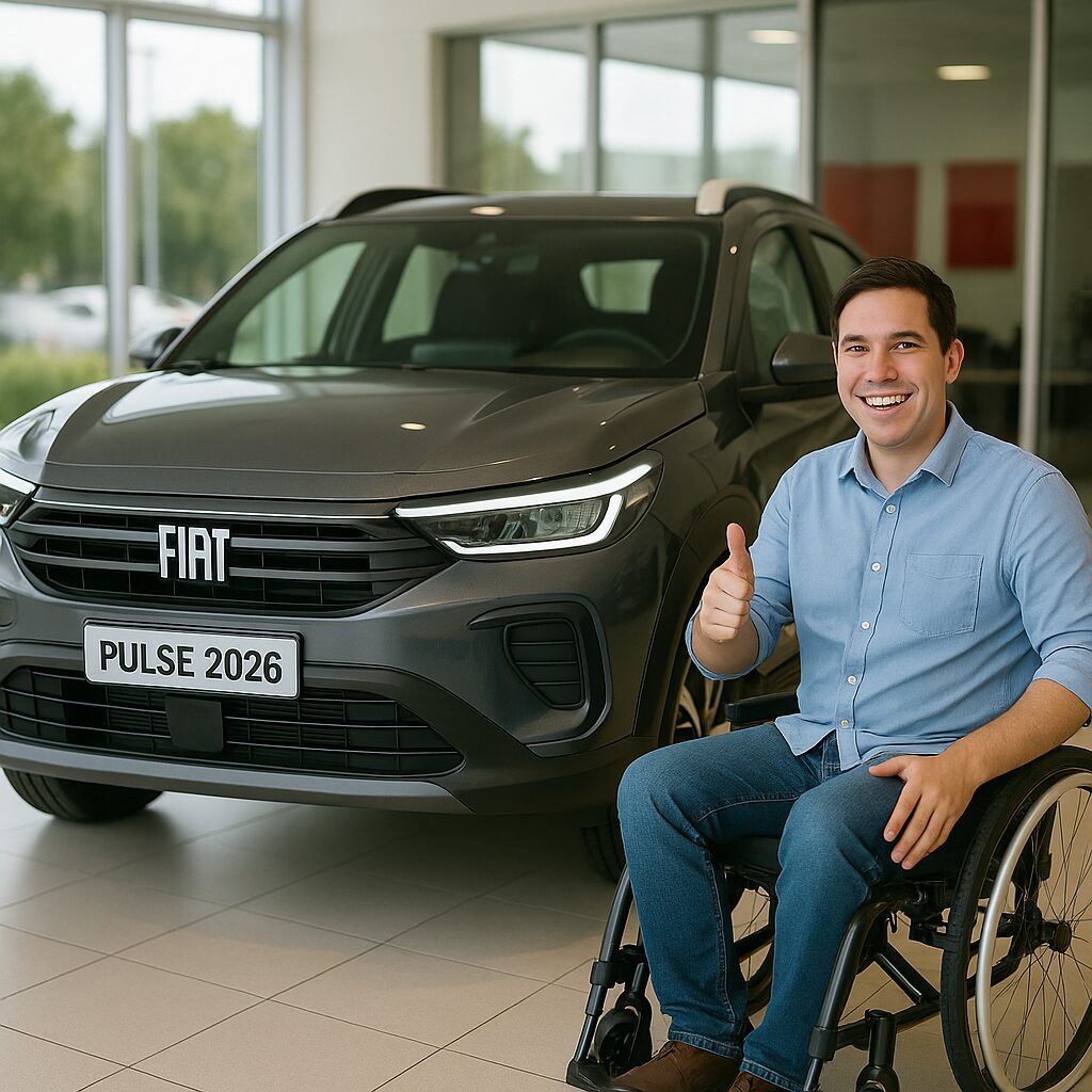 Hora de aproveitar! Fiat Pulse 2026 para PcD tem descontos de quase R$ 20 mil