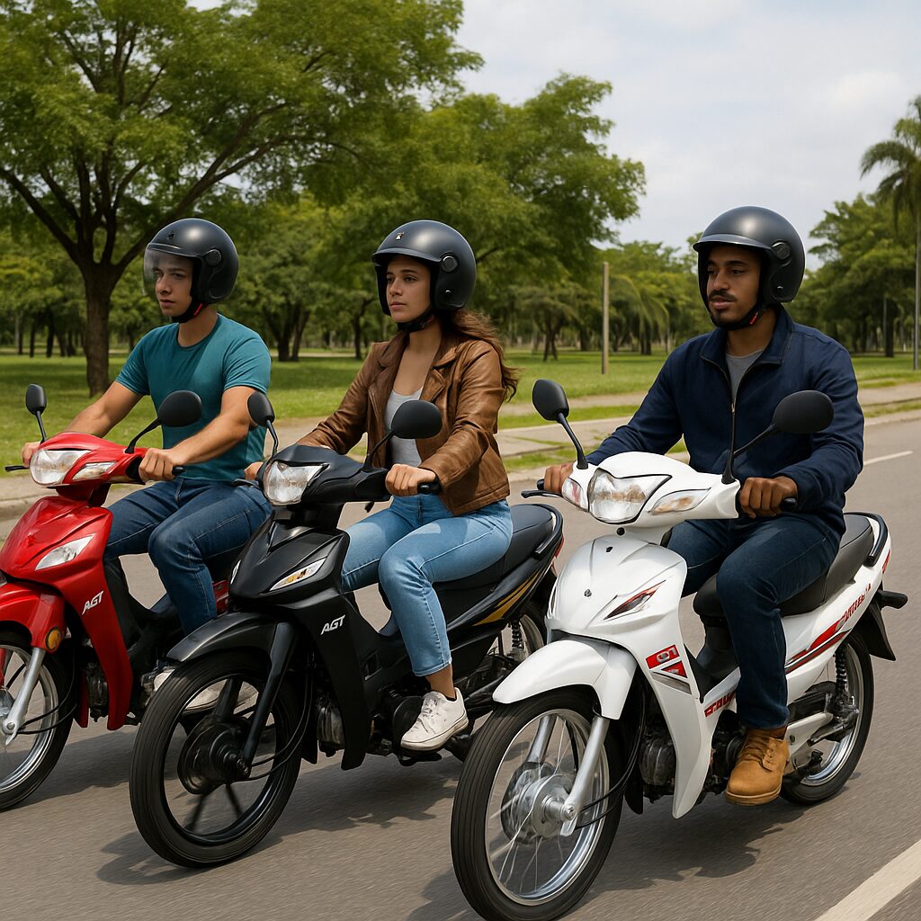 Metade dos donos de motocicletas não tem habilitação; veja 5 opções de motos que dispensam CNH