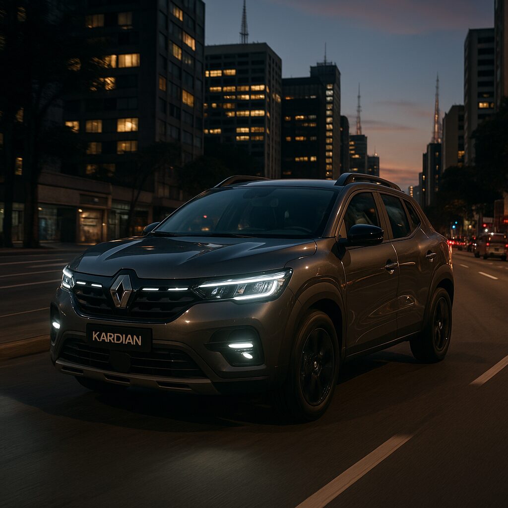 Vazou! Renault Kardian 2026 tem novidades antecipadas que mostram mudanças no SUV compacto