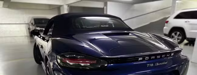 Porsche apreendido pela operação - Foto: Reprodução