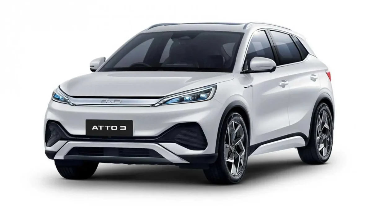 BYD Atto 3 australiano - Foto: Divulgação
