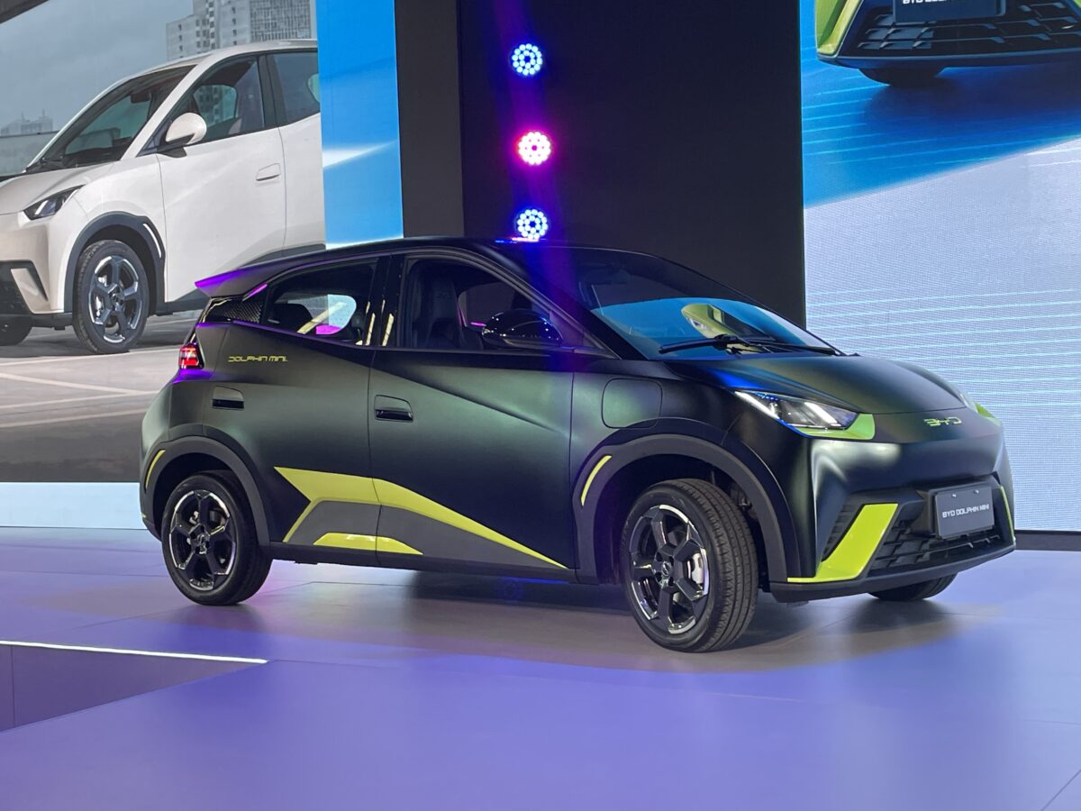 BYD Dolphin Mini será um dos primeiro carros em produção em massa no Brasil - Foto: Nicole Santana/ Garagem360