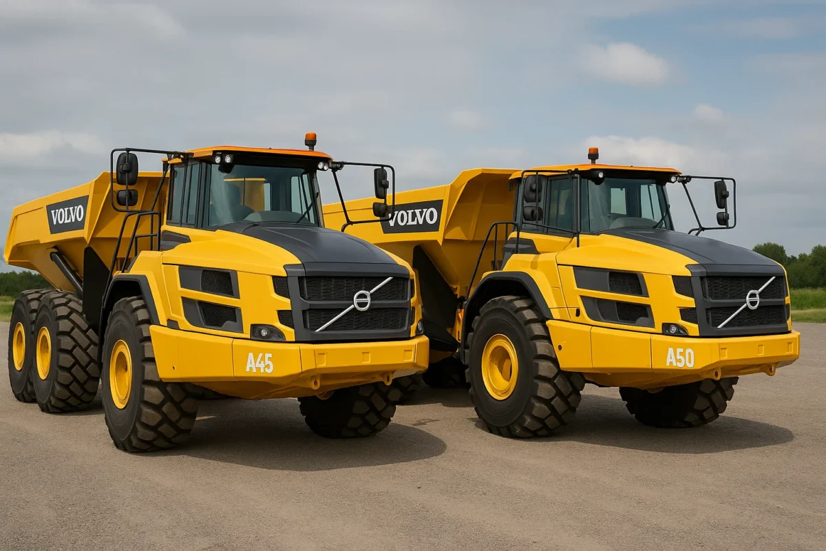 Volvo A45 e A50: conheça os novos caminhões articulados da marca no Brasil