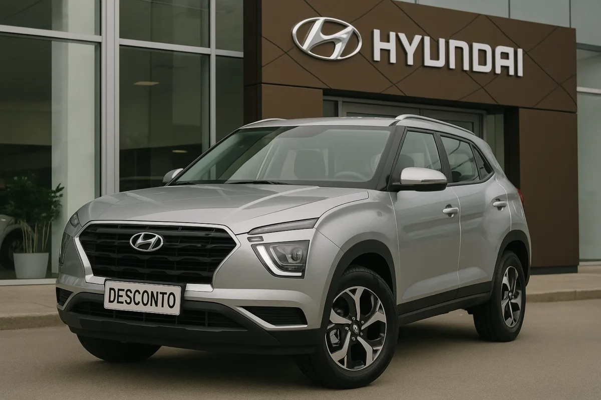 Hyundai Creta tem R$ 20 mil de desconto e financiamento com taxa zero