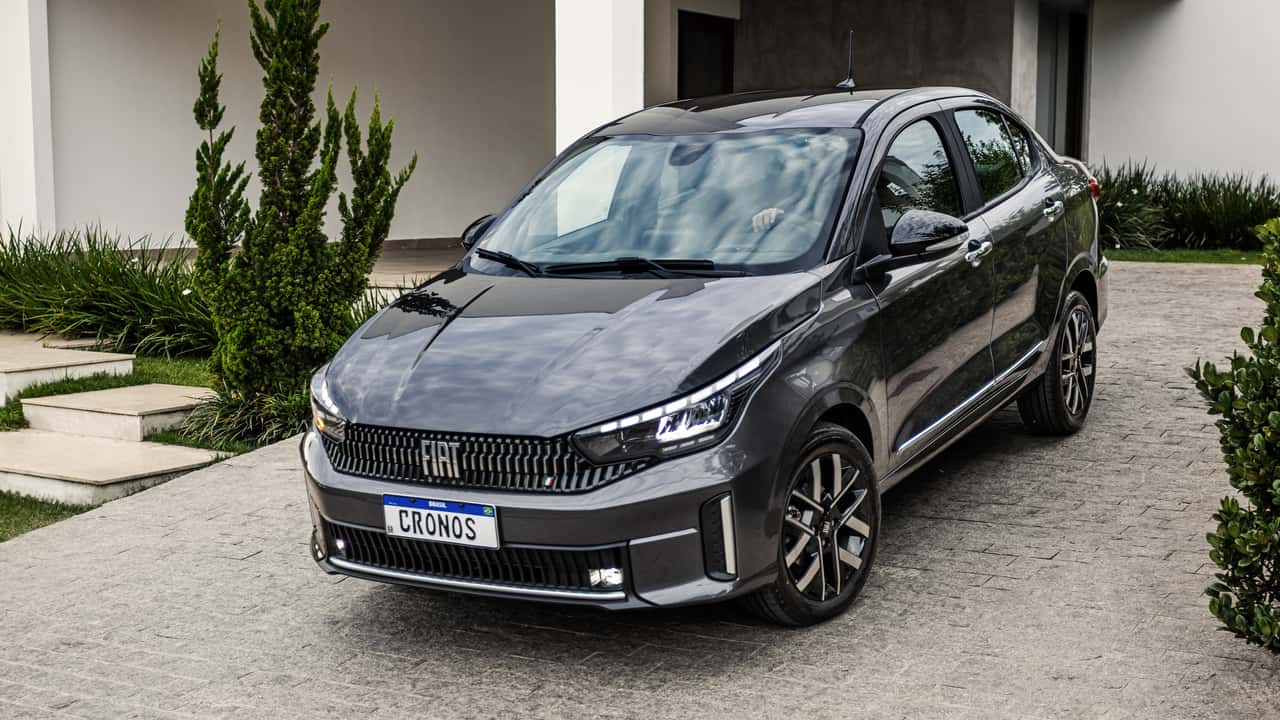 Fiat aumenta preço do novo Cronos 2026 - Foto: Divulgação