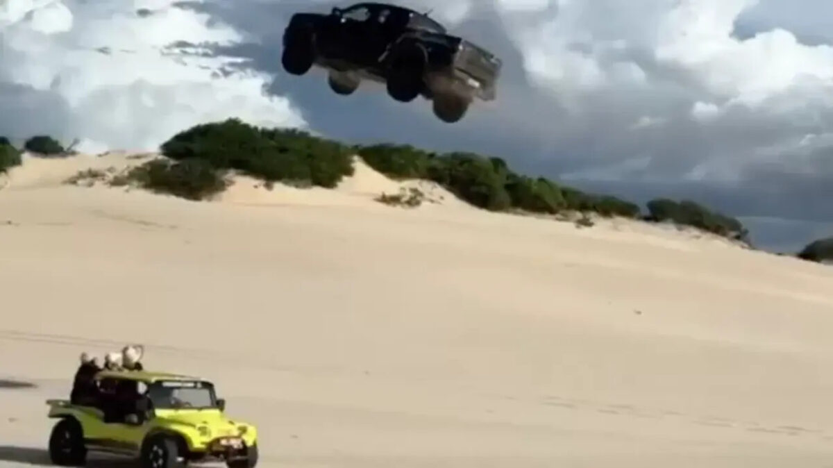 Ranger Raptor “voadora” que viralizou tem novo dono