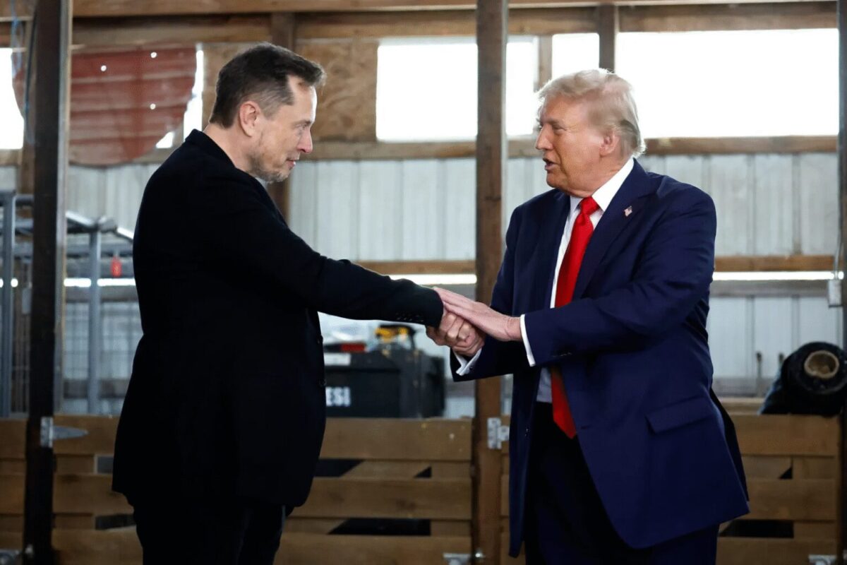 Tesla perde bilhões com crise entre Elon Musk e Donald Trump