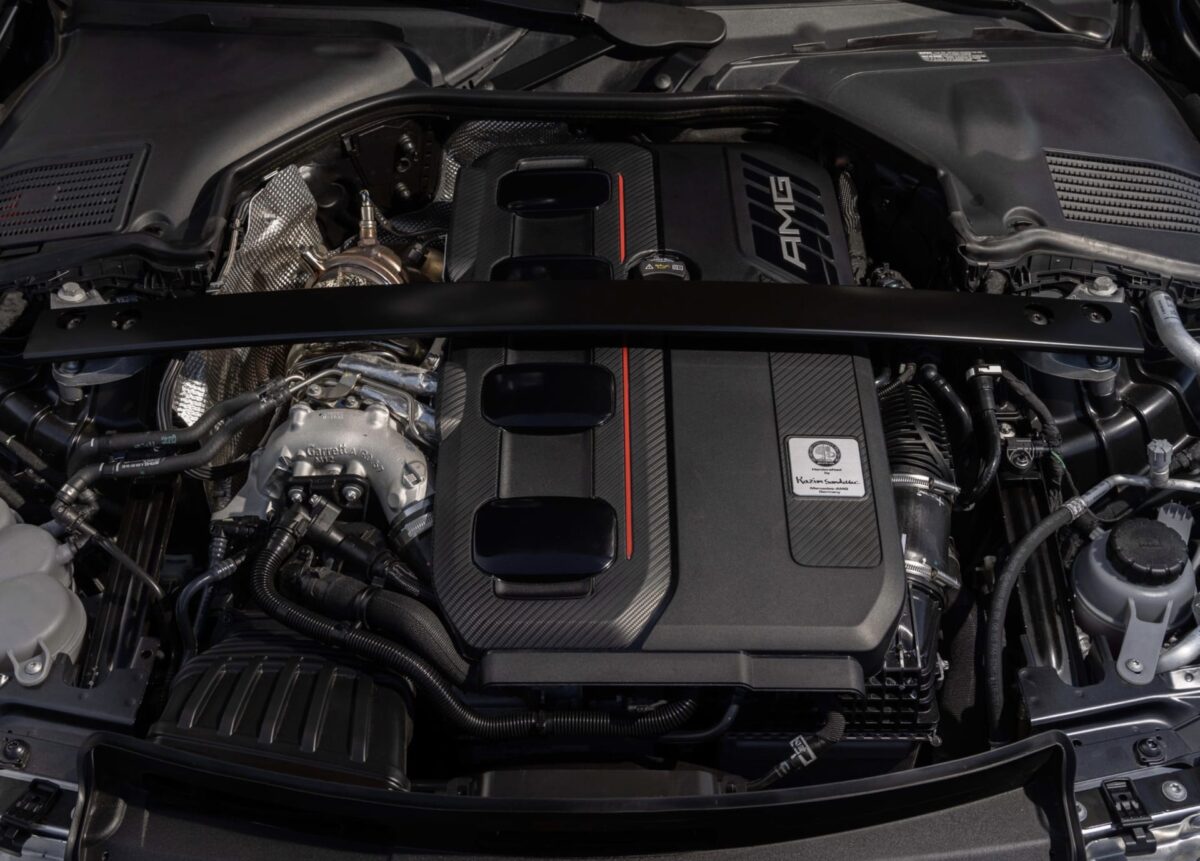 Motor turbo da Mercedes-AMG - Foto: Divulgação
