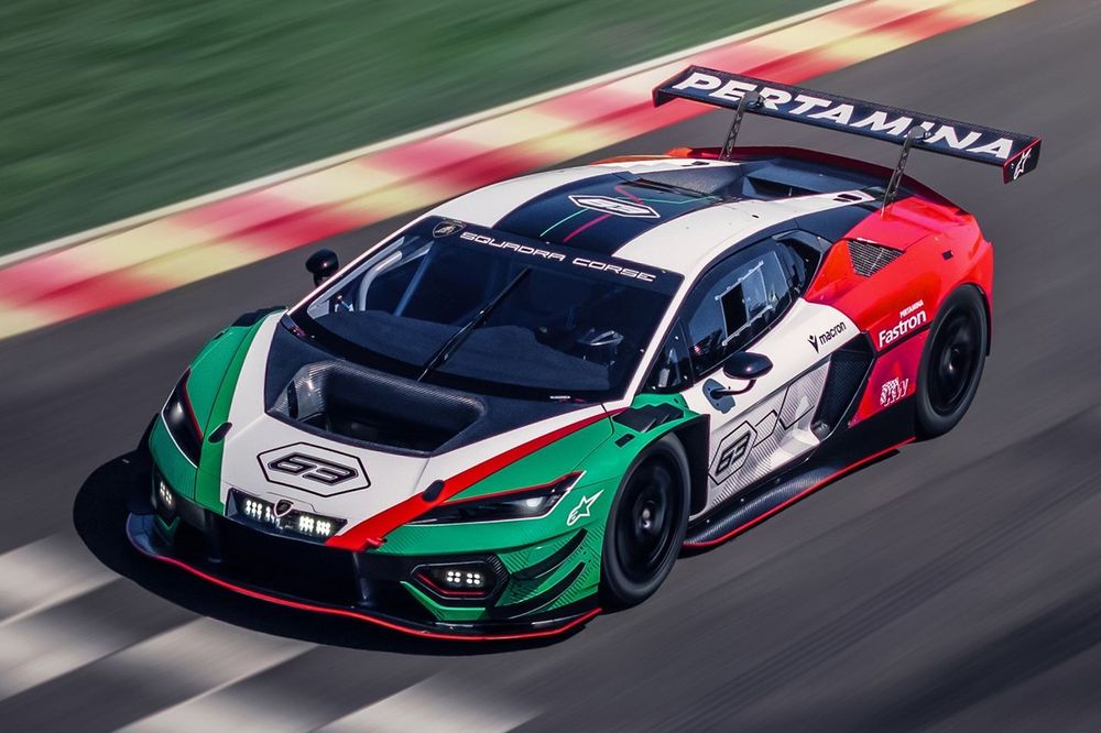 Voltou atrás: Lamborghini lança o brutal Temerario GT3 sem motor elétrico