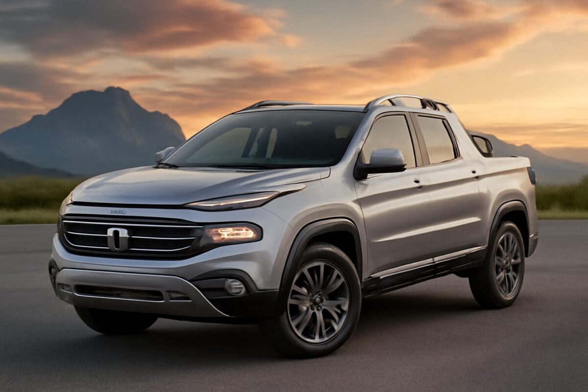Nova Fiat Toro 2026 chegando - Imagem Gerada por IA