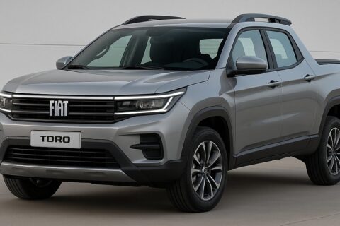 Perto de ser lançada, Fiat Toro 2026 aparece sem camuflagem e revela novo visual; o que muda?