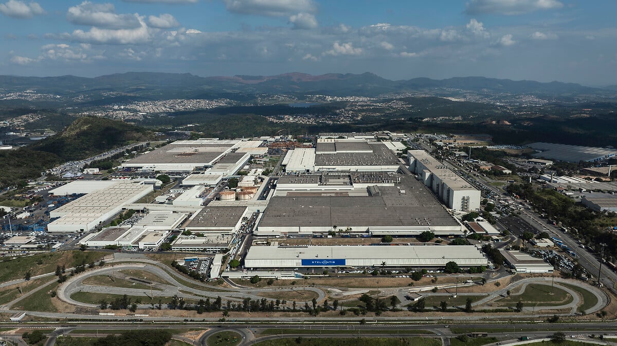 Fábrica da Stellantis em Betim - MG - Foto: Divulgação