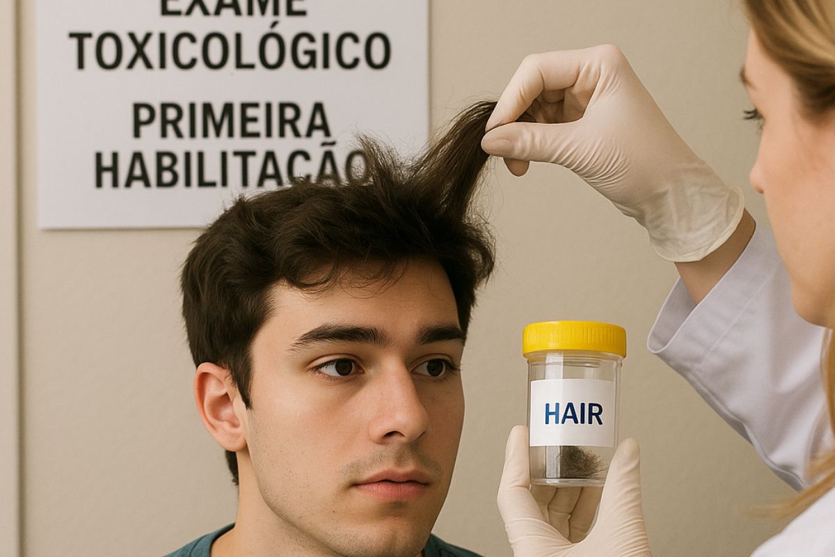 CNH e uso de drogas: o que os cabelos dos jovens revelam sobre o perigo no volante