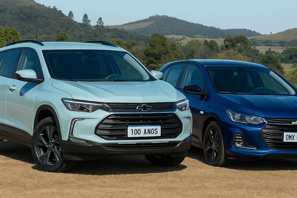 Chevrolet Onix e Tracker 100 anos são oficialmente lançados; saiba os detalhes