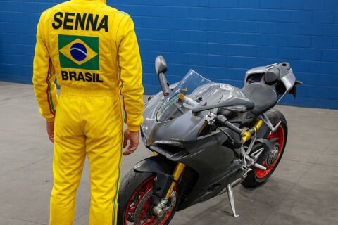 Senna para sempre: moto criada em homenagem a Ayrton Senna vai a leilão