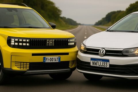 Briga de gigantes: novo Uno 2026 promete desbancar VW Polo no Brasil