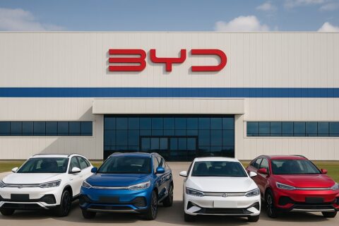 Começou: BYD inicia produção de carros elétricos e híbridos na fábrica do Brasil